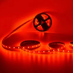 Tira LED RGB zig zag - 12V - 50W - 8mm - IP20 - 42ch/m - Rollo 5 metros - Corte cada 6,2 cm
