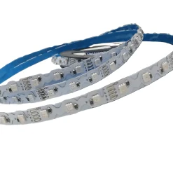 Tira LED RGB zig zag - 12V - 50W - 8mm - IP20 - 42ch/m - Rollo 5 metros - Corte cada 6,2 cm