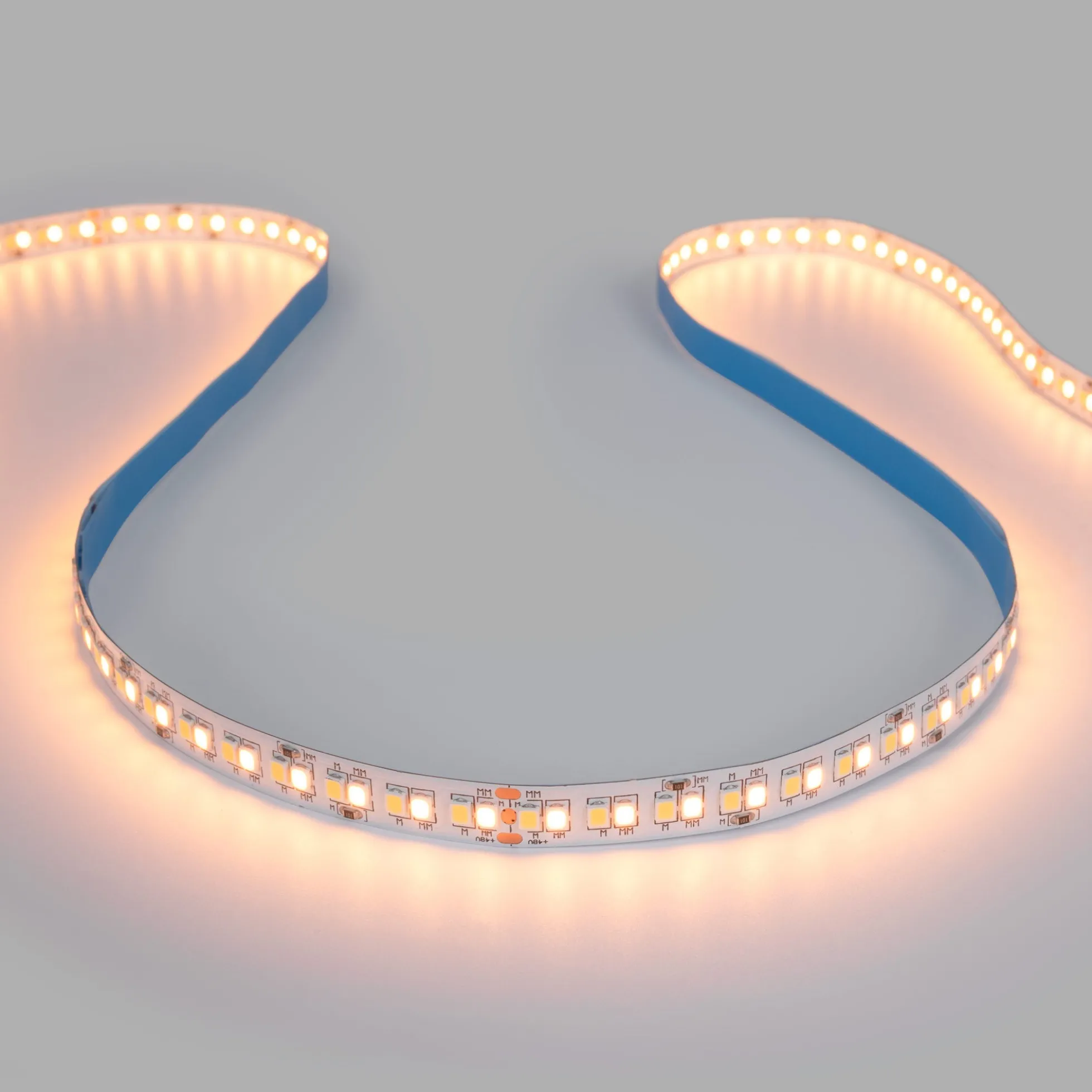 Tira LED 48V DC - CCT (1800-6500K) - 12W/m - 10mm - IP20 - 20 metros - 224ch/m