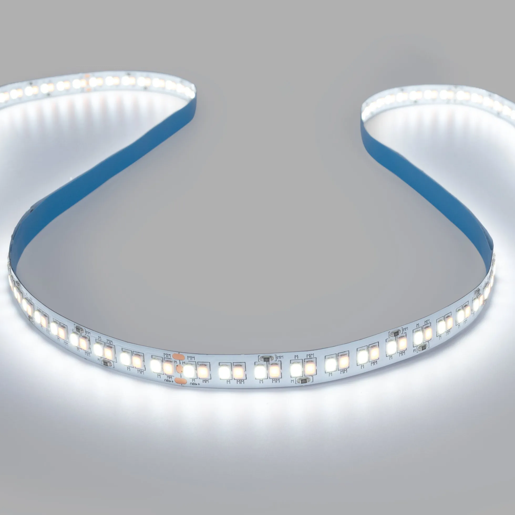 Tira LED 48V DC - CCT (1800-6500K) - 12W/m - 10mm - IP20 - 20 metros - 224ch/m