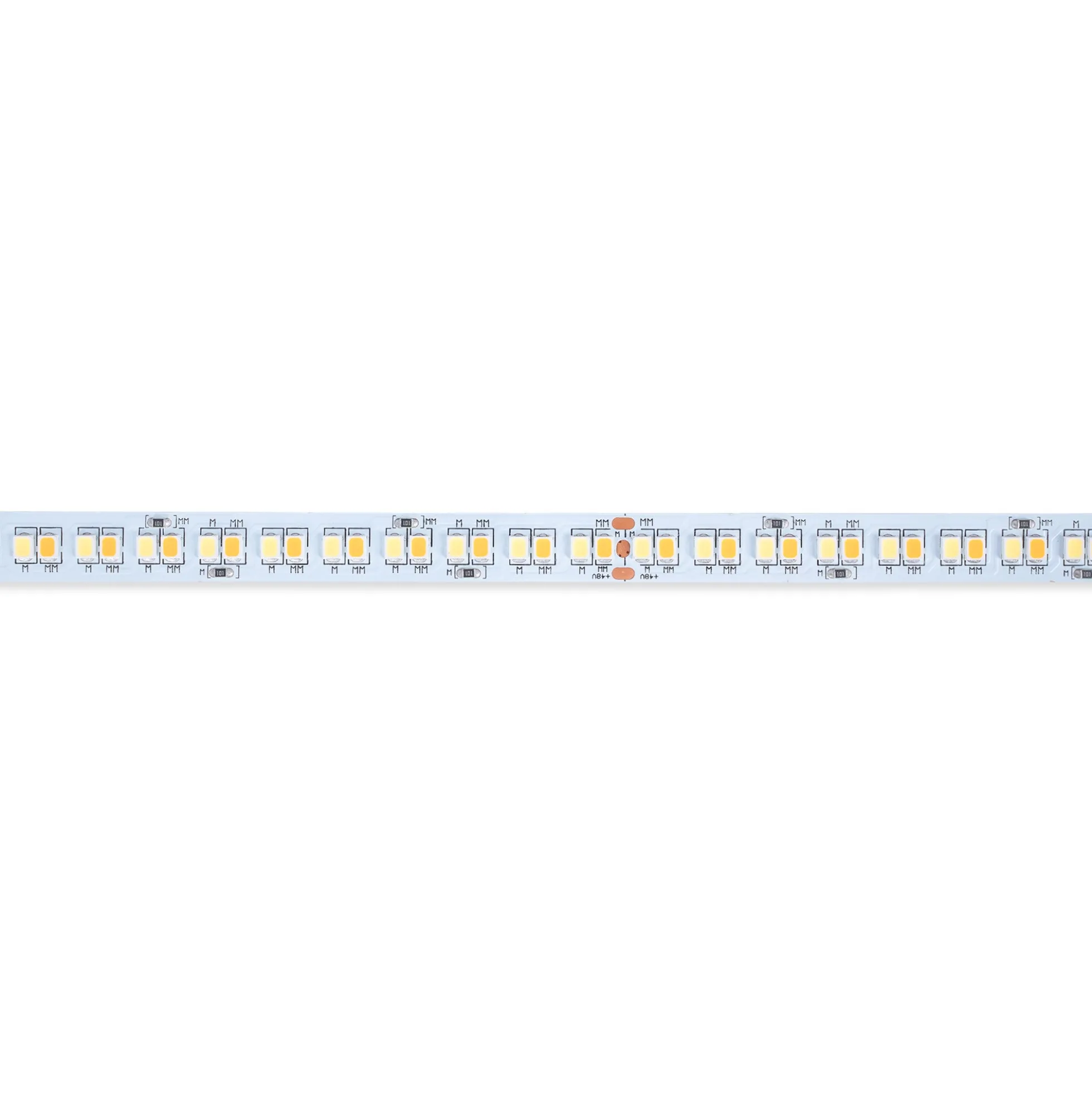 Tira LED 48V DC - CCT (1800-6500K) - 12W/m - 10mm - IP20 - 20 metros - 224ch/m