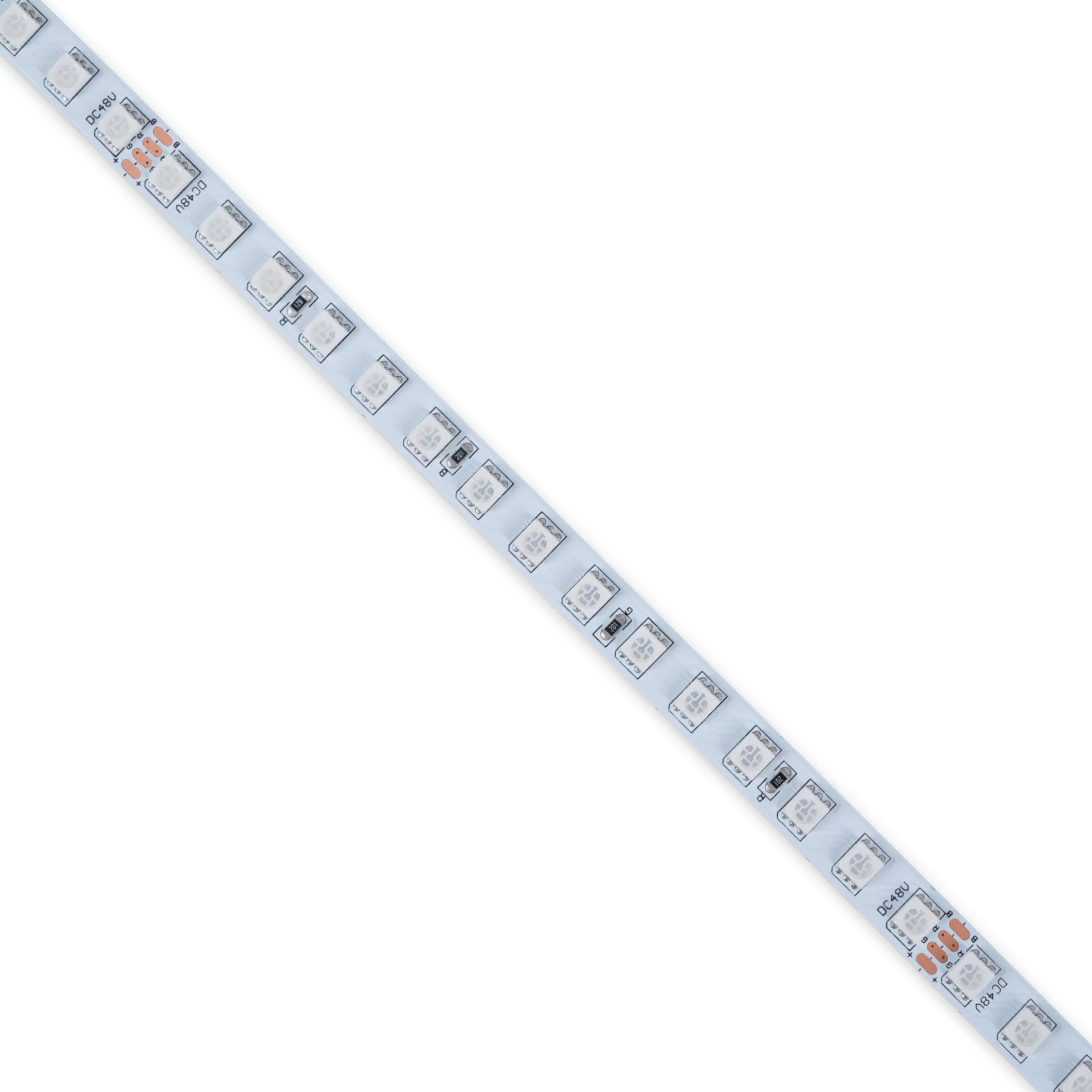 Tira LED 48V DC - RGB - 14.4W/m - 10mm - IP20 - 10 metros - 90ch/m