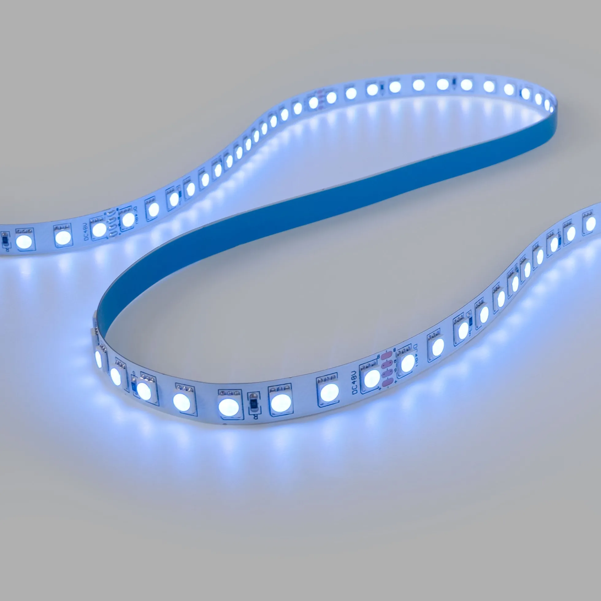 Tira LED 48V DC - RGB - 14.4W/m - 10mm - IP20 - 10 metros - 90ch/m