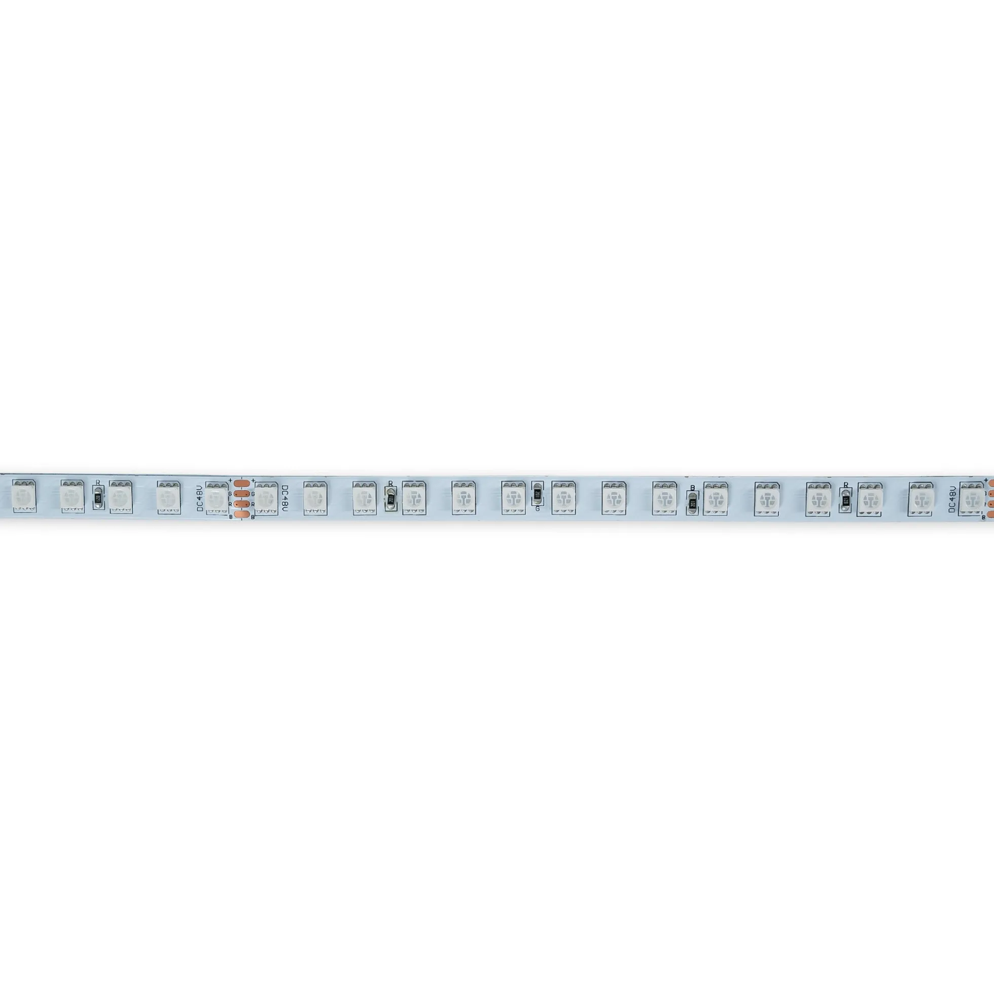 Tira LED 48V DC - RGB - 14.4W/m - 10mm - IP20 - 20 metros - 90ch/m