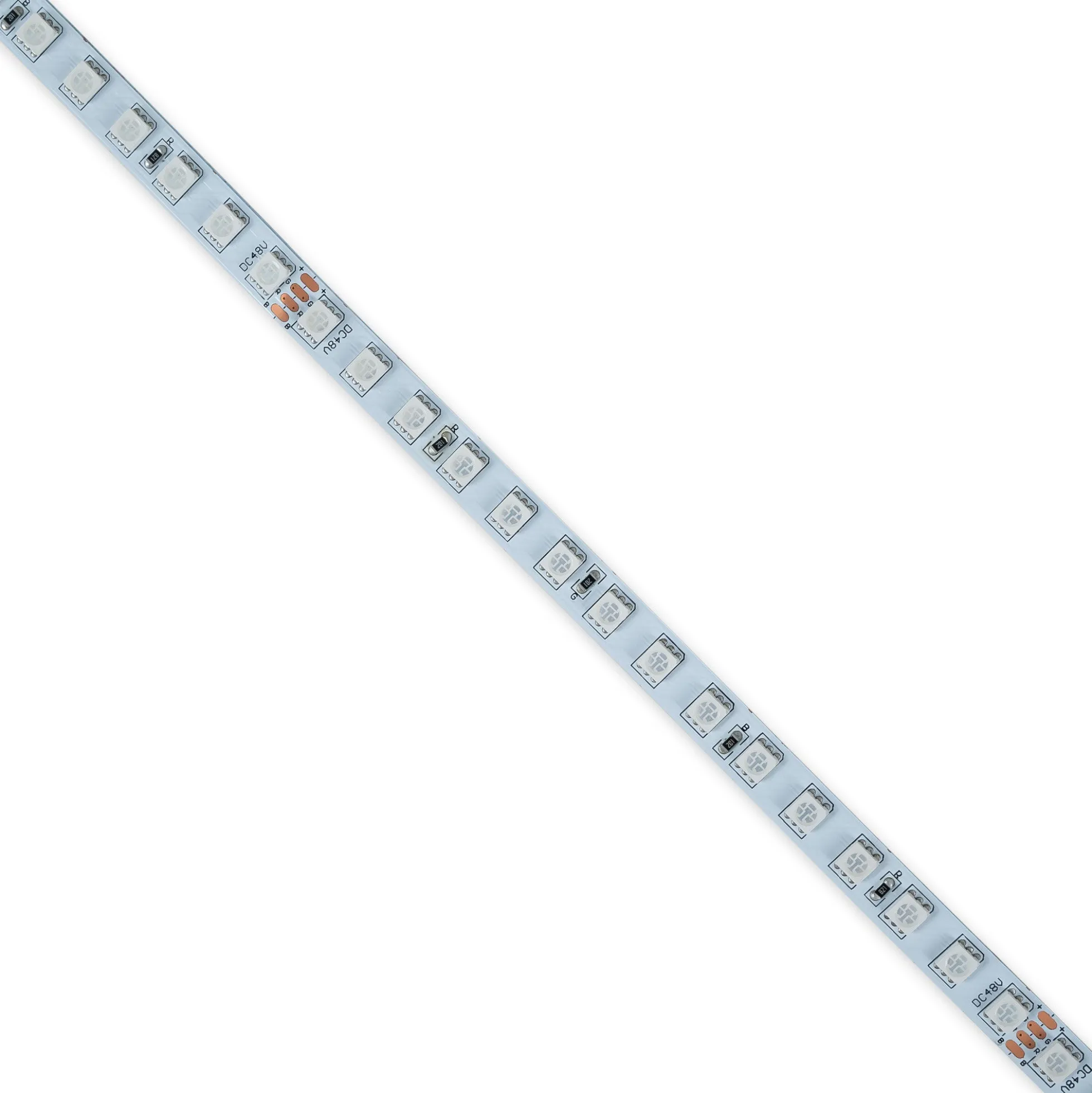 Tira LED 48V DC - RGB - 14.4W/m - 10mm - IP20 - 20 metros - 90ch/m