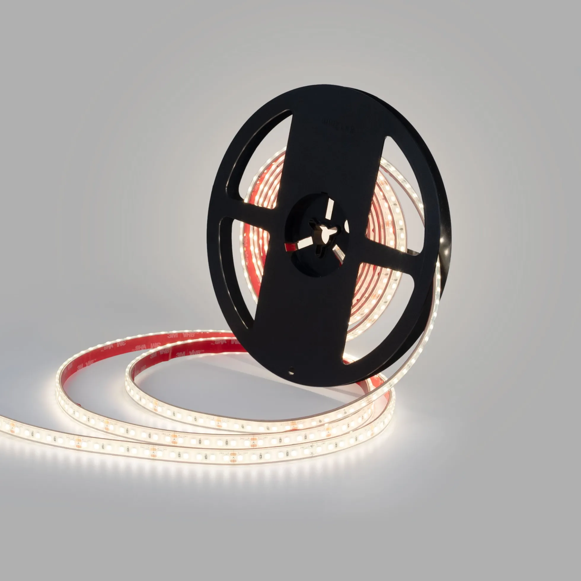 Tira LED 24V DC sumergible - Monocolor - 9.6W/m - 10mm - IP68 - 5 metros - 120ch/m