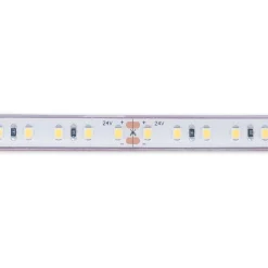 Tira LED 24V DC sumergible - Monocolor - 9.6W/m - 10mm - IP68 - 5 metros - 120ch/m
