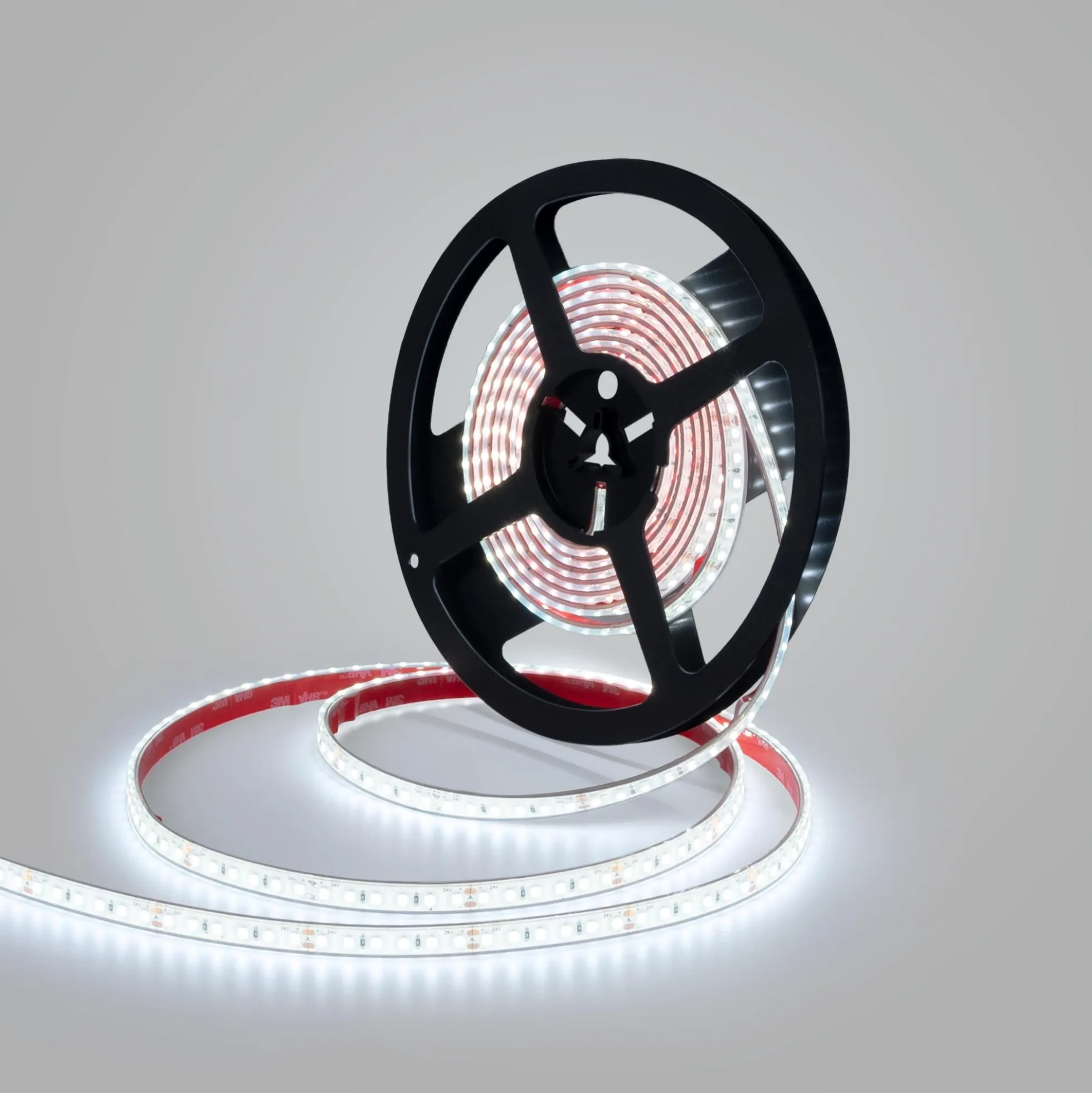 Tira LED 24V DC sumergible - Monocolor - 9.6W/m - 10mm - IP68 - 5 metros - 120ch/m