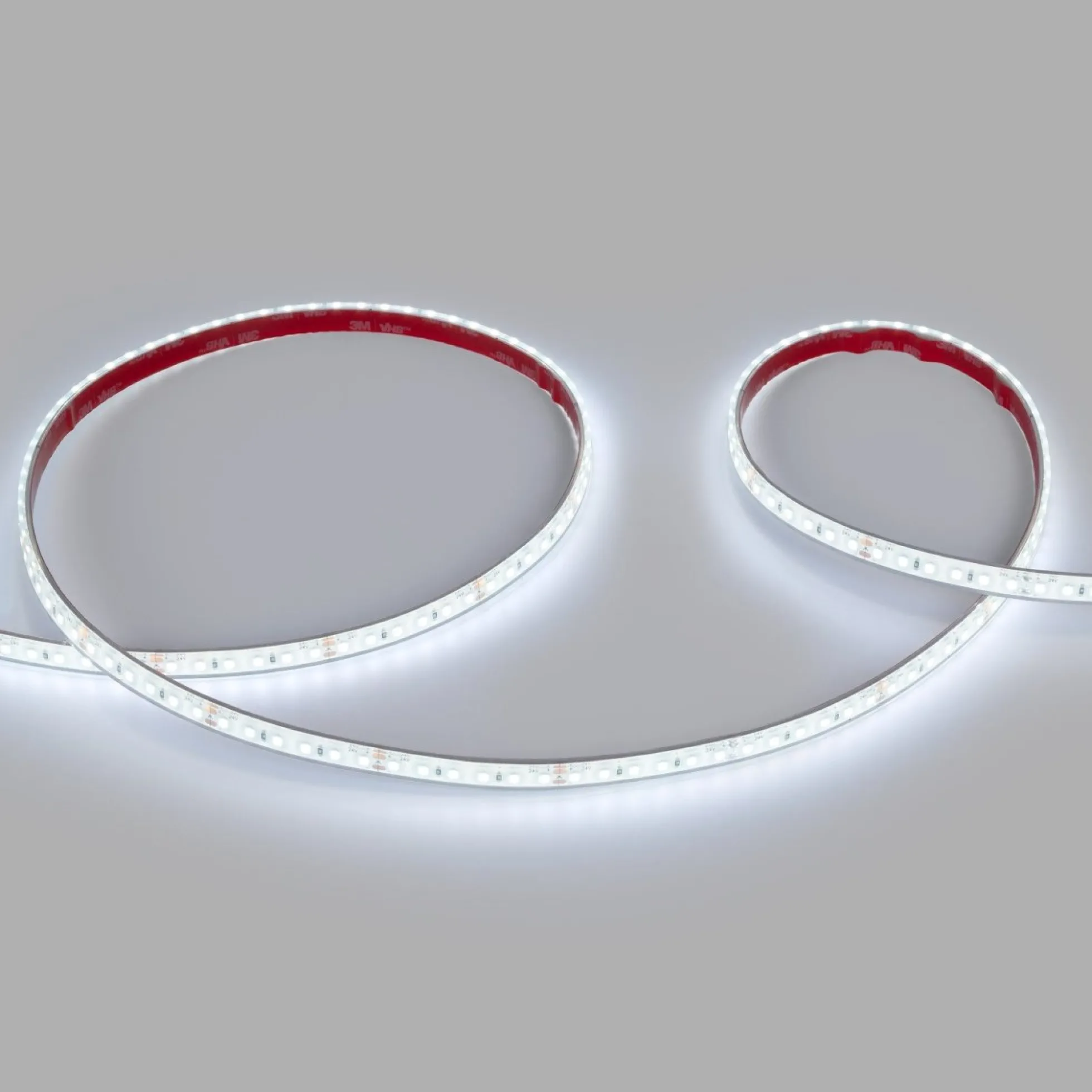 Tira LED 24V DC sumergible - Monocolor - 9.6W/m - 10mm - IP68 - 5 metros - 120ch/m