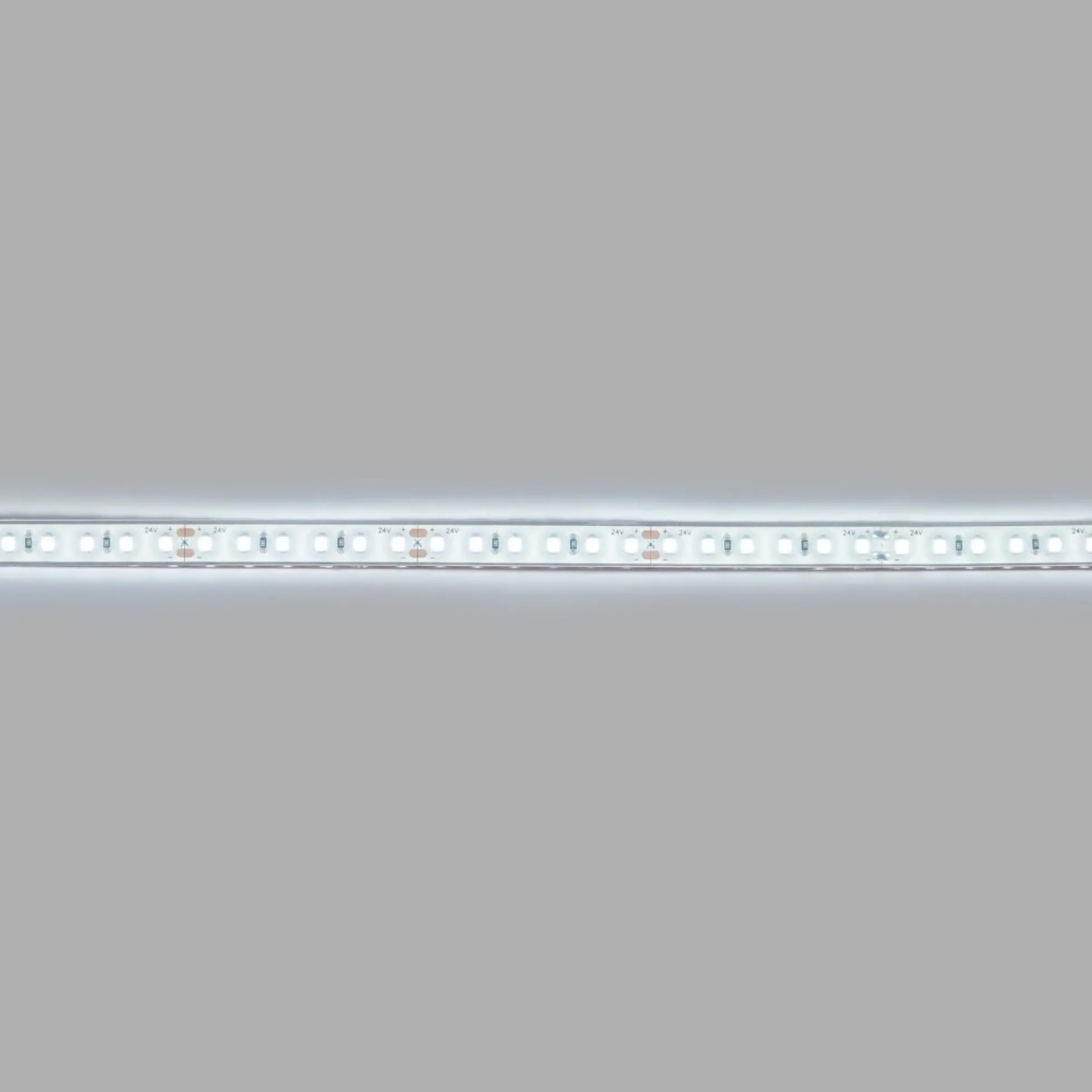 Tira LED 24V DC sumergible - Monocolor - 9.6W/m - 10mm - IP68 - 5 metros - 120ch/m