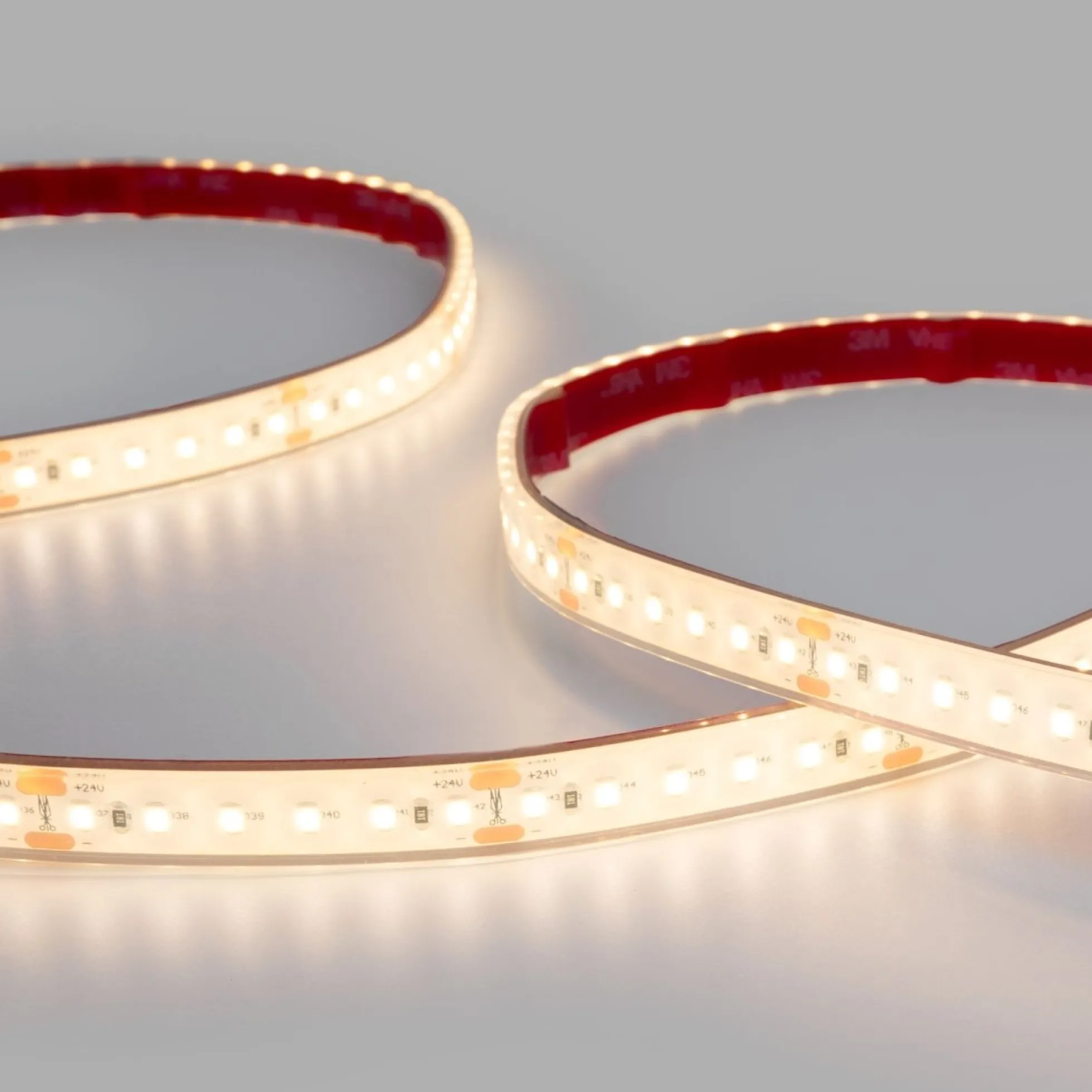 Tira LED 24V DC sumergible - Monocolor - 9.6W/m - 12mm - IP68 - 10 metros - 120ch/m
