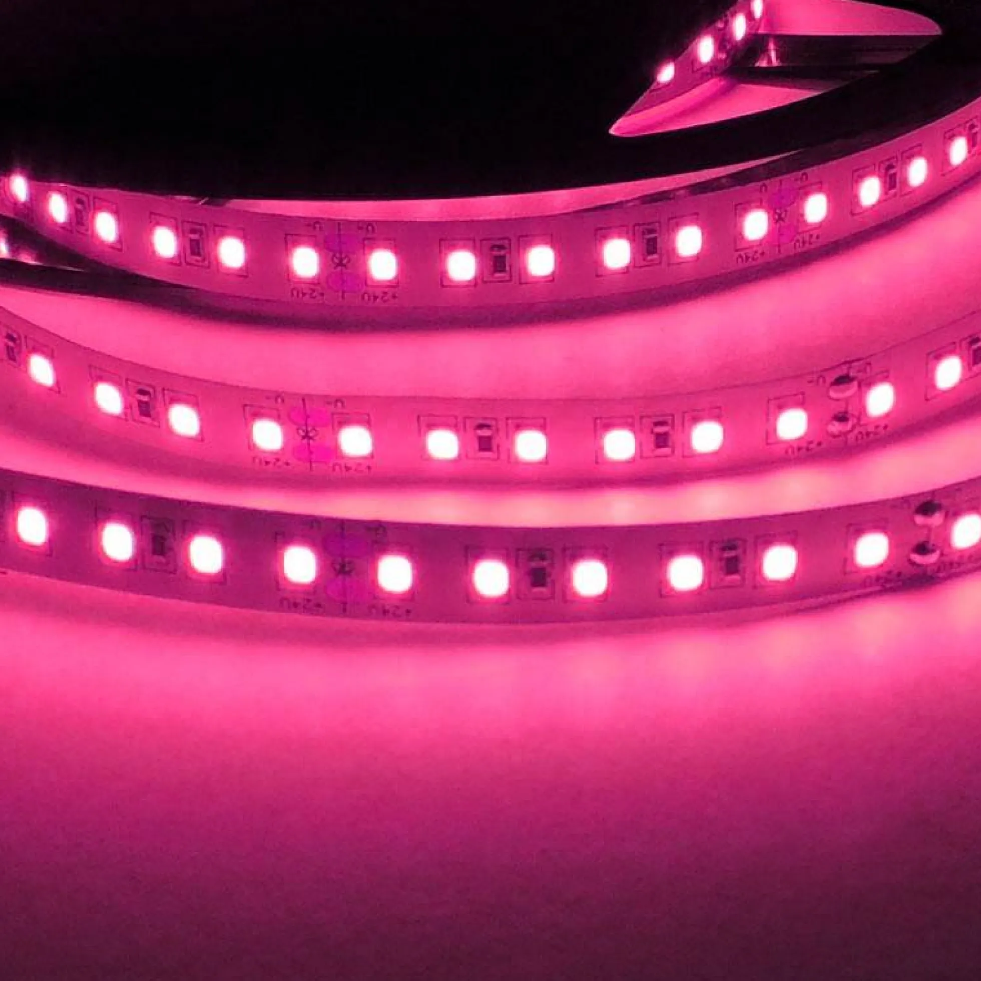 Tira LED 24V DC - 18W/m - Colores - 10mm - IP20 - Rollo 5 metros - 120ch/m