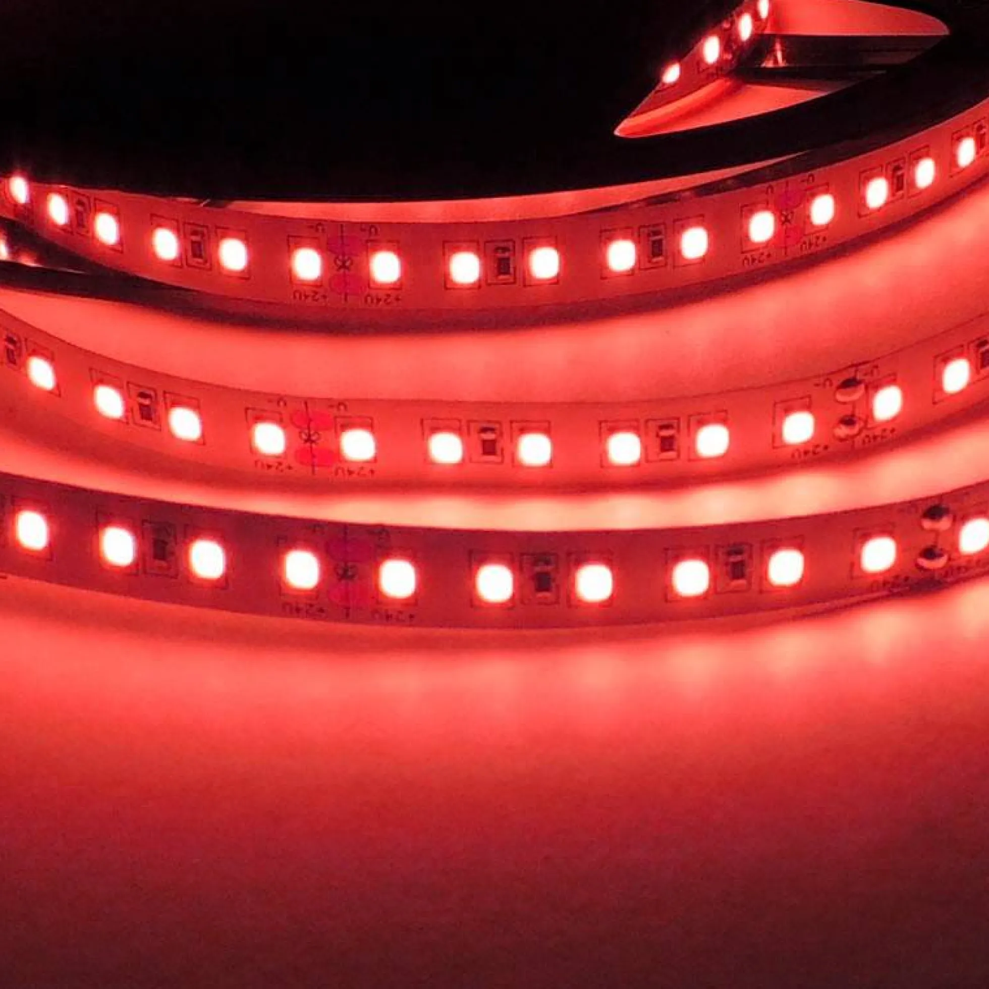 Tira LED 24V DC - 18W/m - Colores - 10mm - IP20 - Rollo 5 metros - 120ch/m
