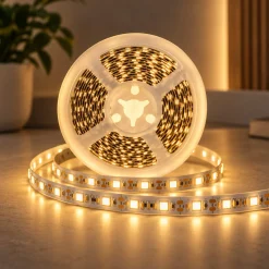 Tira LED 24V DC - 18W/m - Monocolor - 10mm - IP20 - Rollo 5 metros - 120ch/m