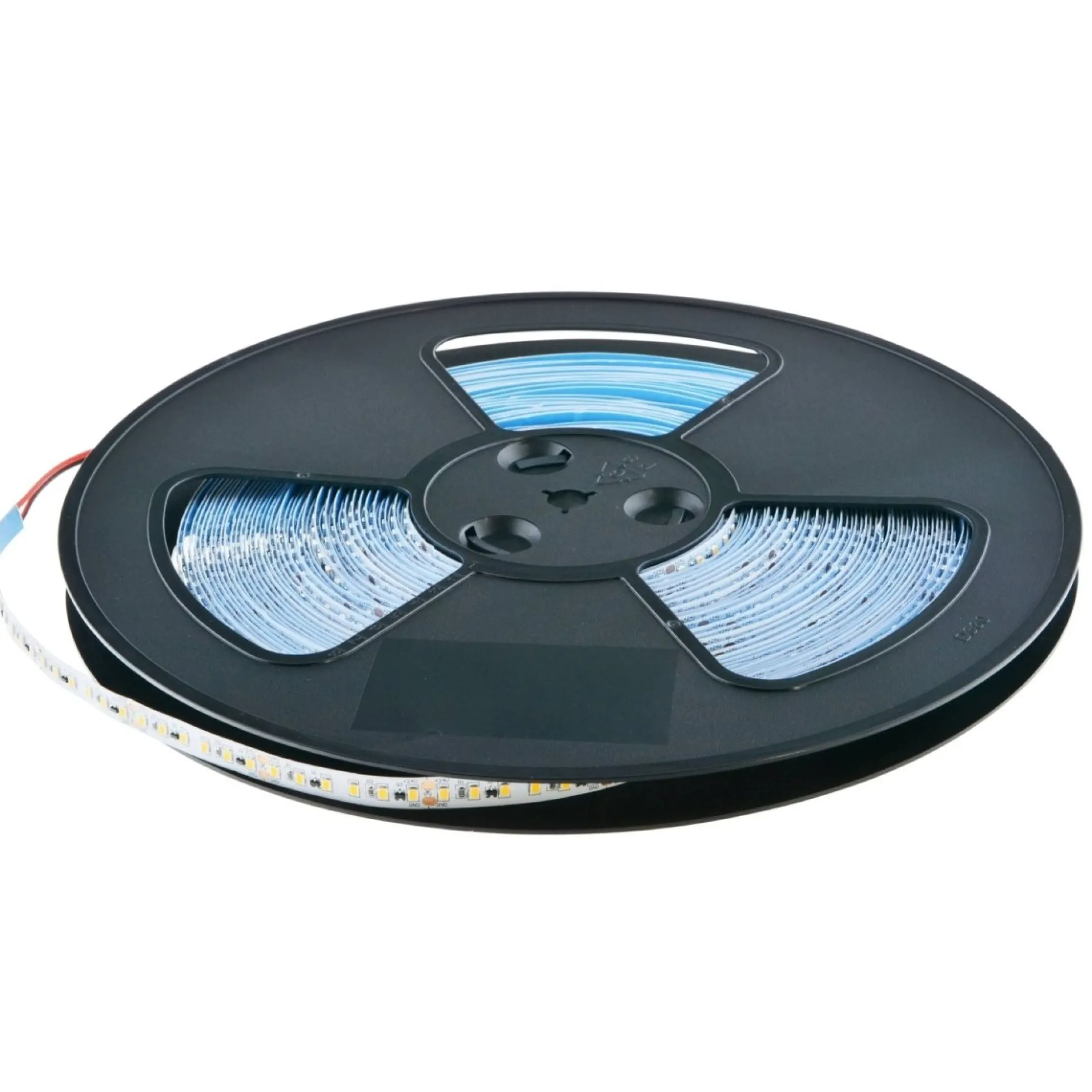 Tira LED 24V-DC - 15W/m - monocolor - 10mm - IP20 - Rollo 30 metros - 120 chips/m - Corte c/10 cm