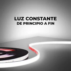 Tira LED 220V - 300W (2400xSMD2835) - 12mm - Apta exterior: IP67 - Rollo 20 metros