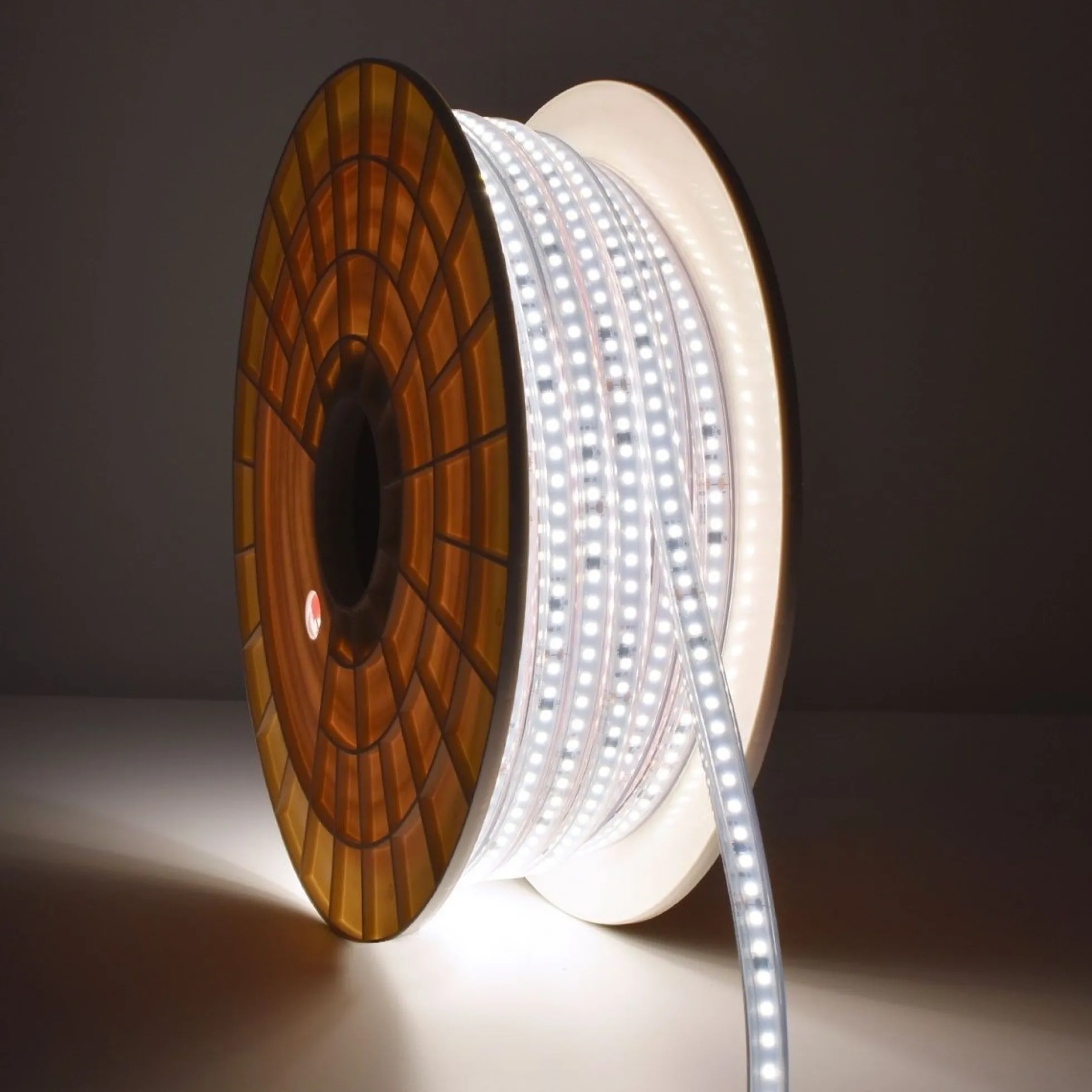 Tira LED 220V - 950W (6000xSMD2835) 12mm - IP67 - Rollo 50 metros - Corte cada 10cm