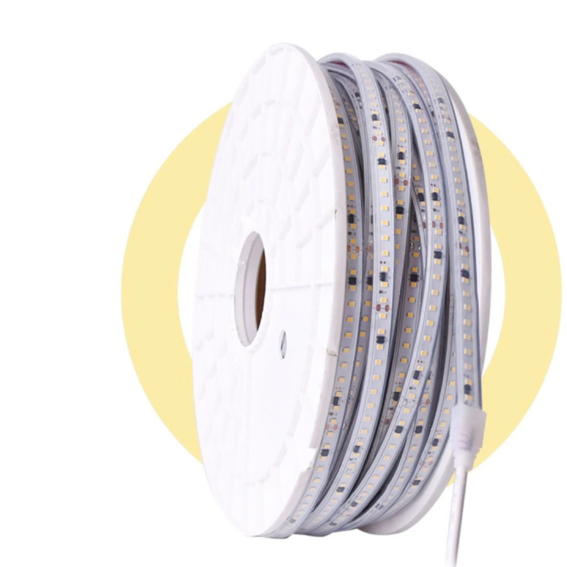 Tira LED 220V - 950W (6000xSMD2835) 12mm - IP67 - Rollo 50 metros - Corte cada 10cm