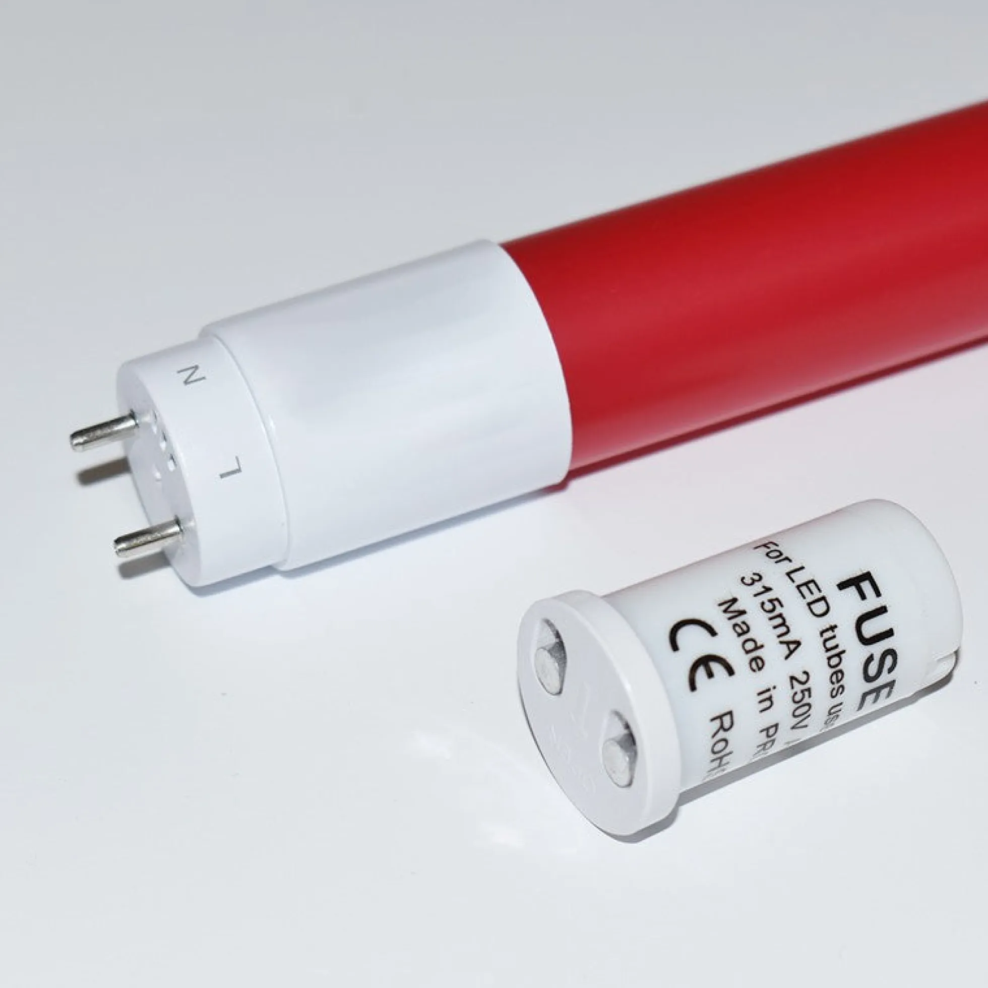 Tubo LED T8 60cm de colores - 9W