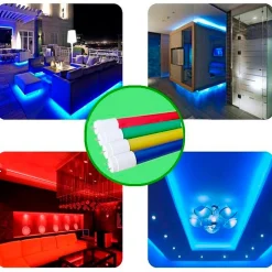 Tubo LED T8 60cm de colores - 9W