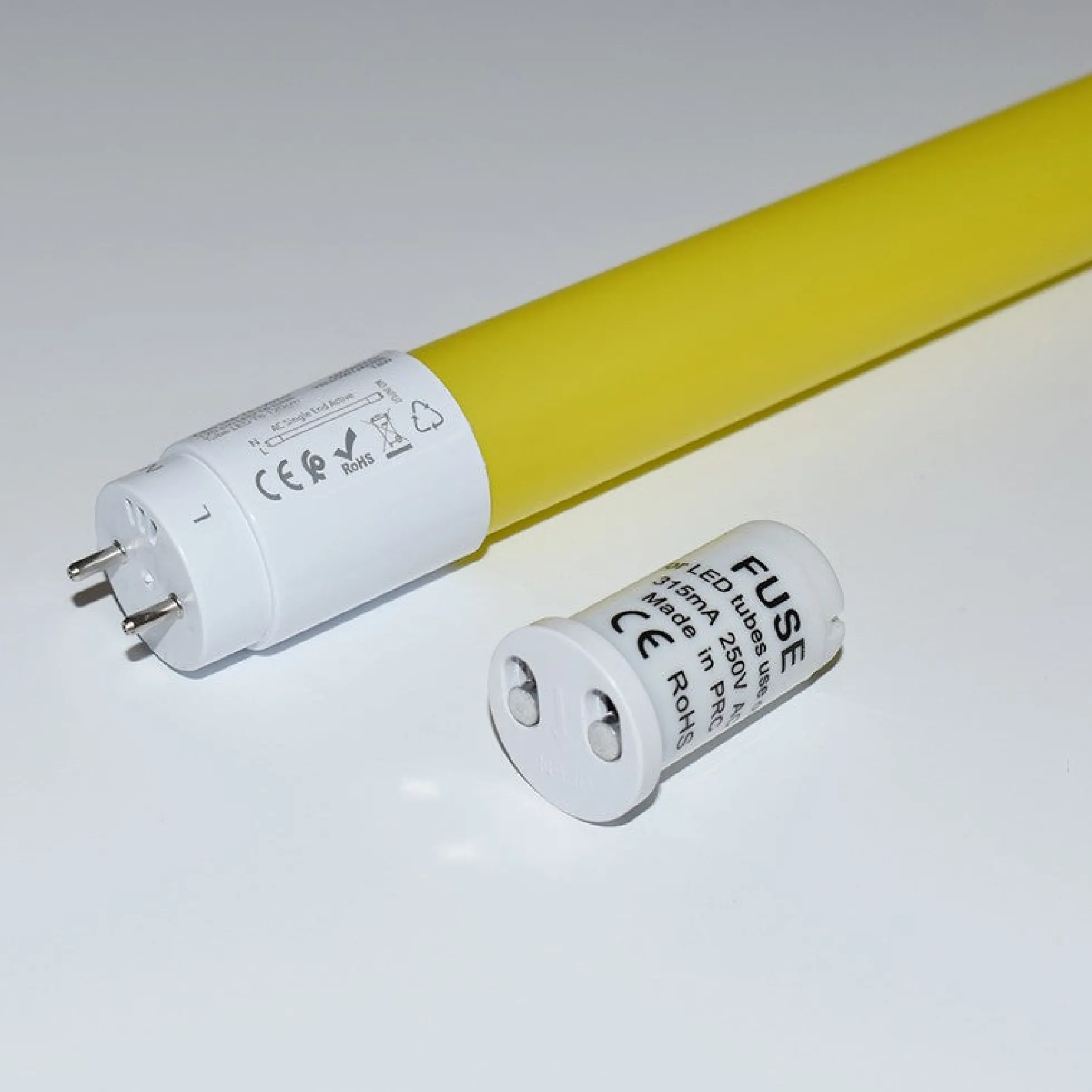 Tubo LED T8 60cm de colores - 9W
