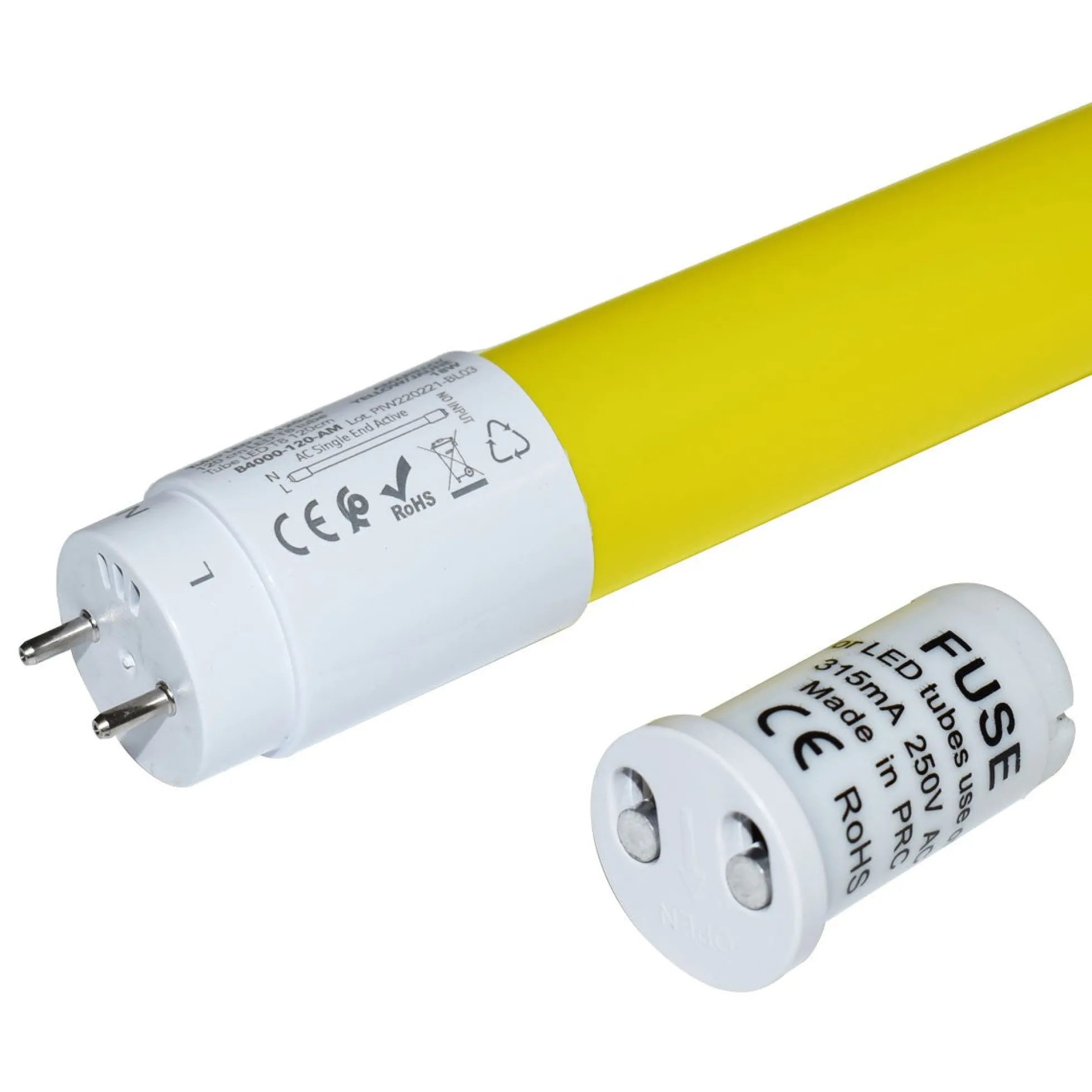 Tubo LED T8 120cm de colores -18 W