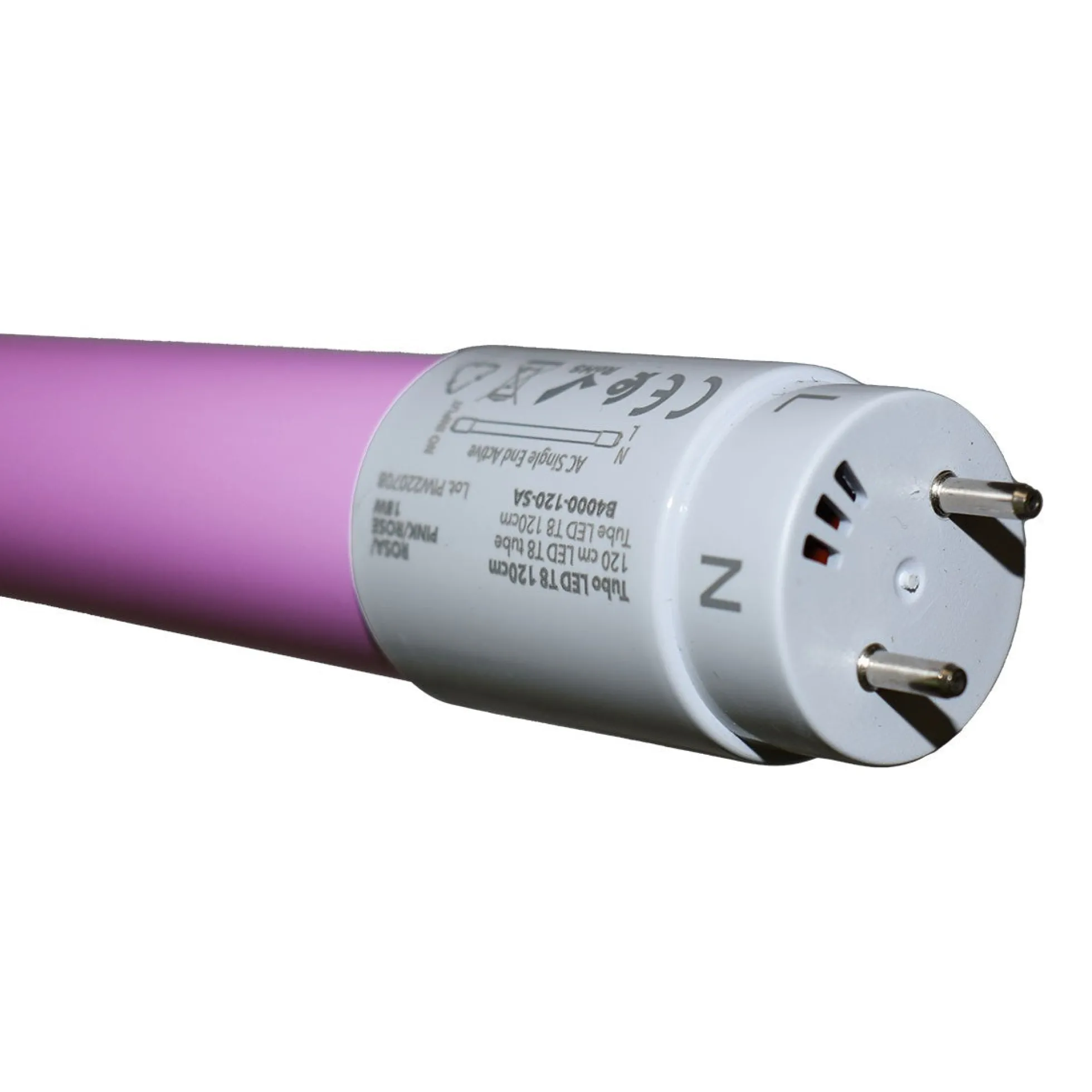Tubo LED T8 120cm de colores -18 W