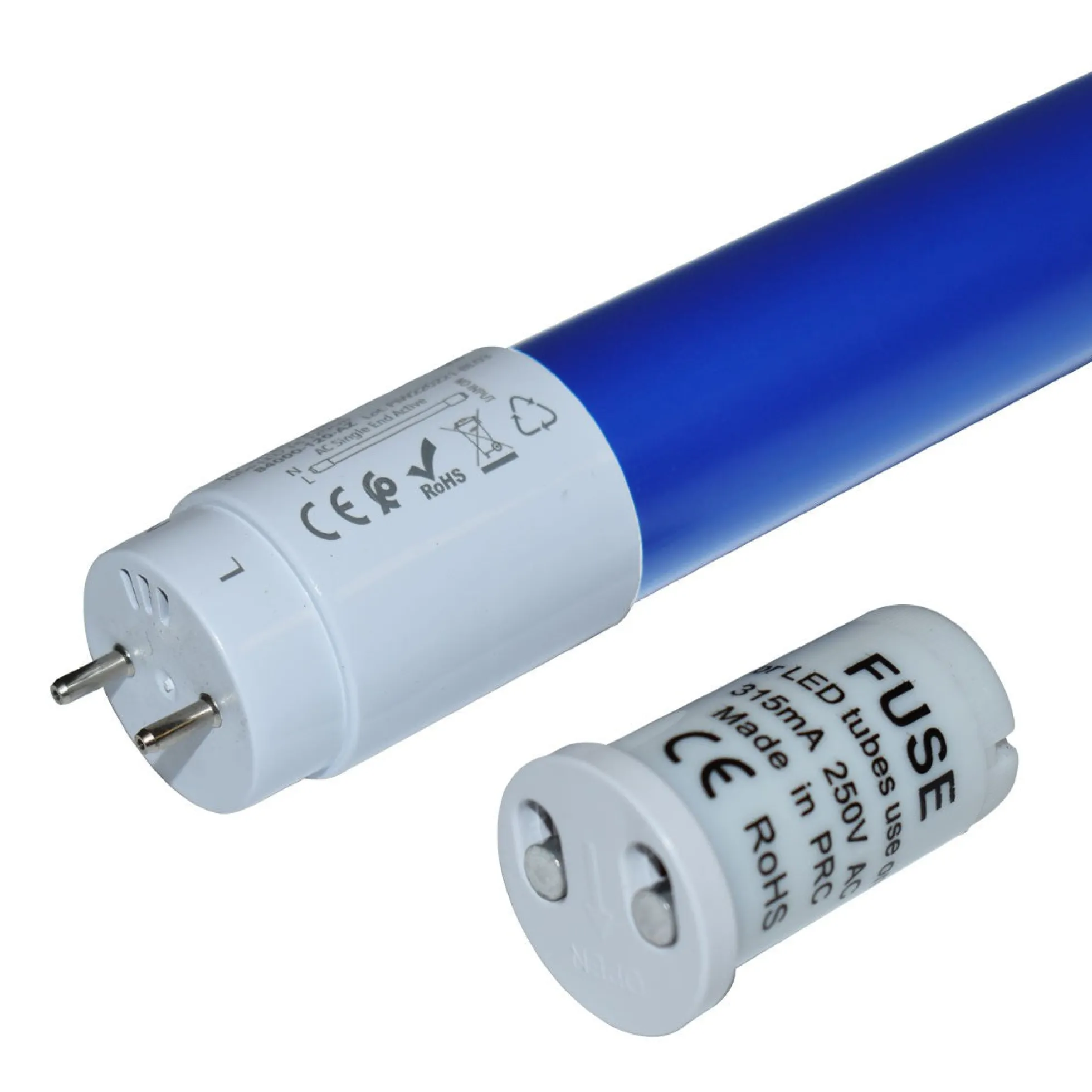 Tubo LED T8 120cm de colores -18 W