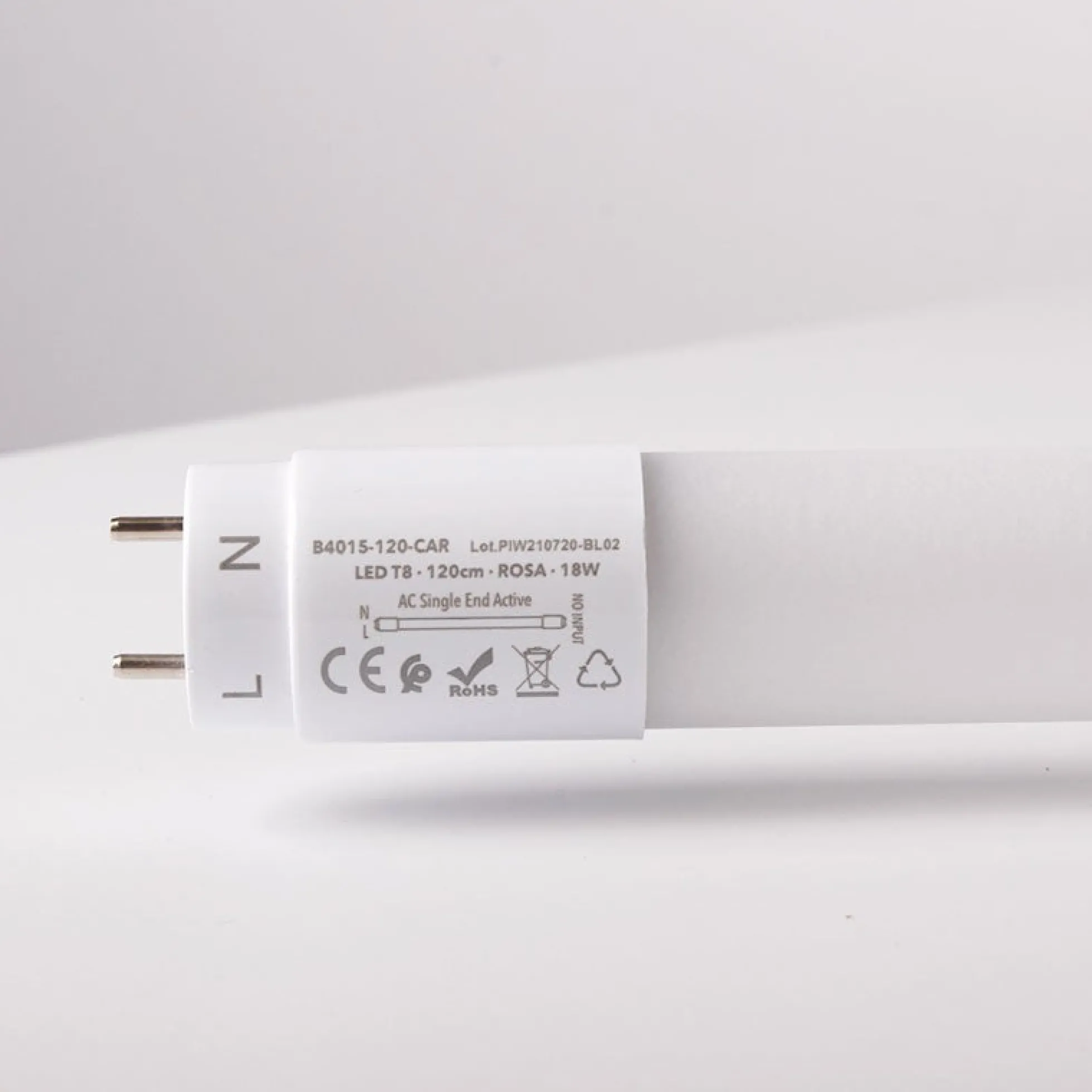 Tubo LED T8 especial carnicerías 120cm 18W