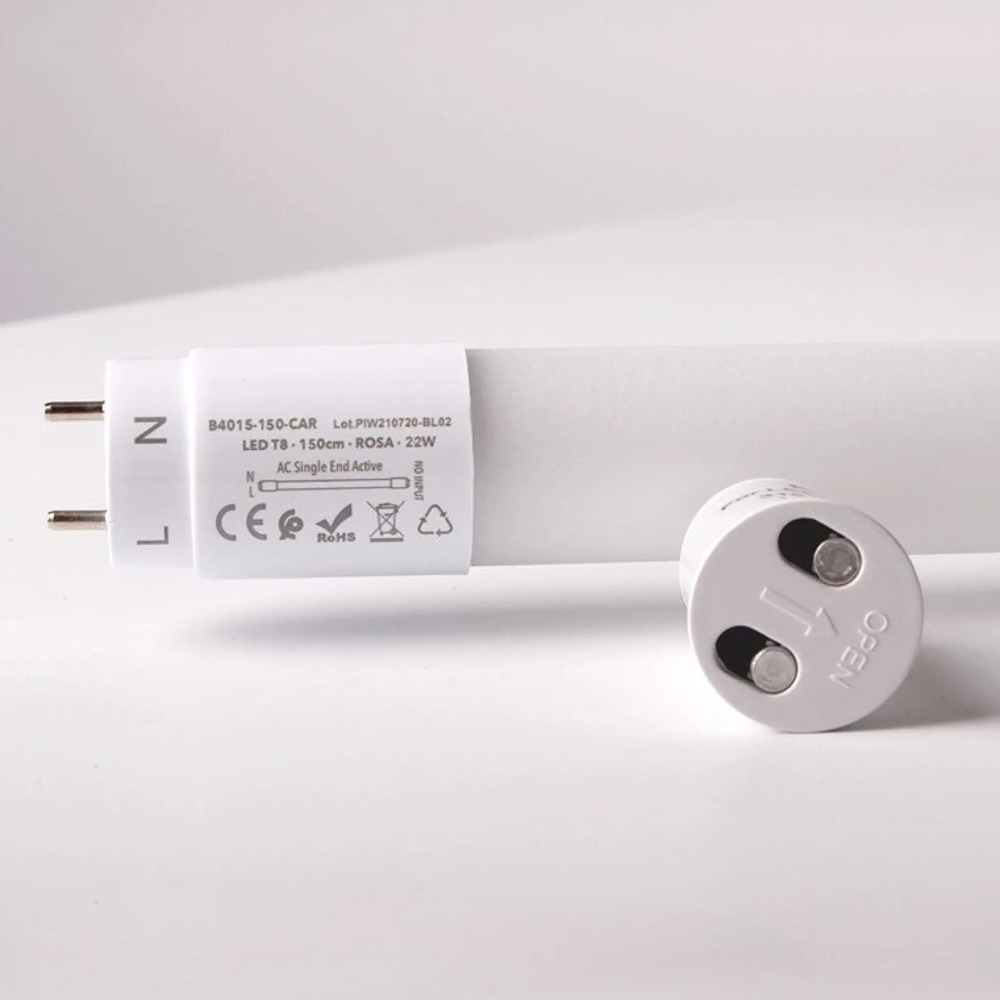 Tubo LED T8 especial carnicerías 150cm 22W