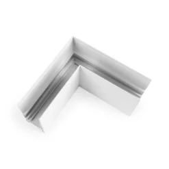 Unión en L para carriles magnéticos de superficie 20mm - Horizontal