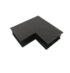 Unión en L para carriles magnéticos de superficie 20mm - Vertical