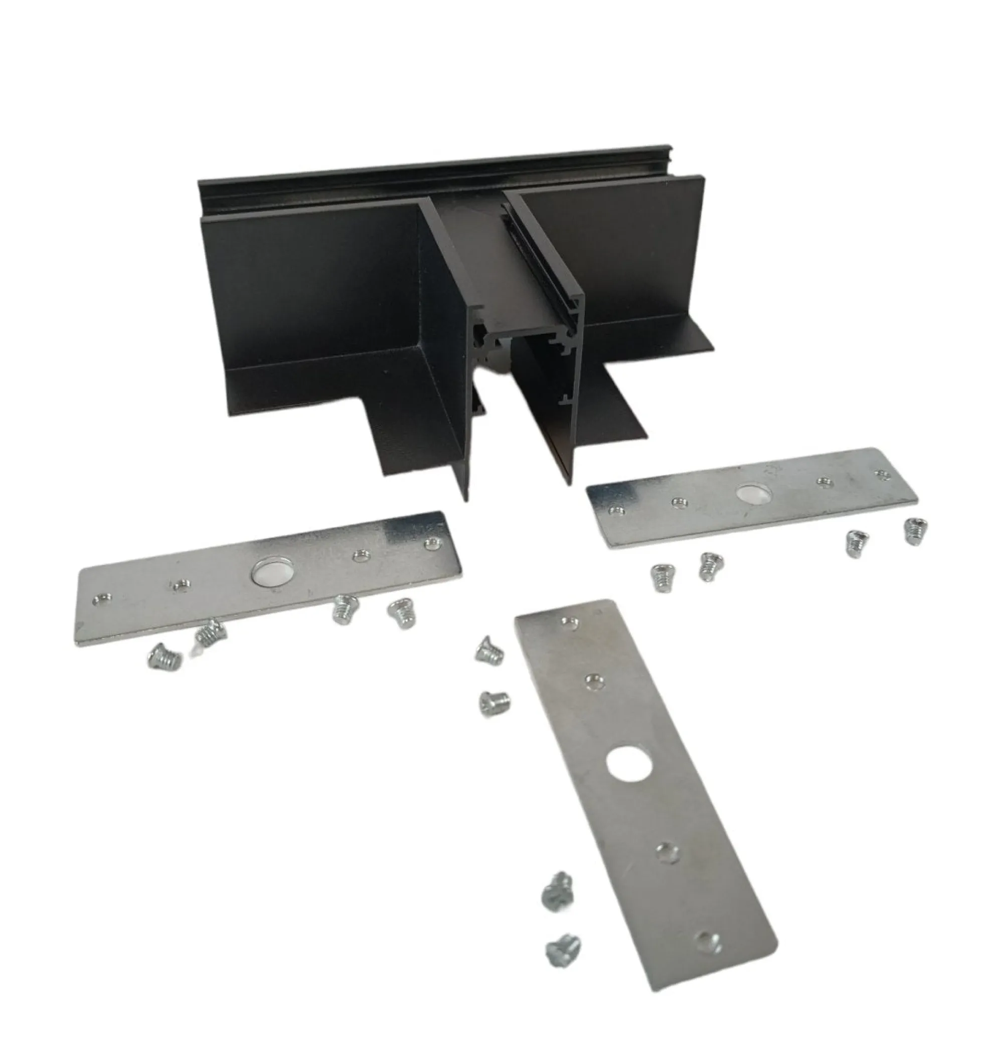 Unión en "T" para carriles magnéticos empotrables 20mm