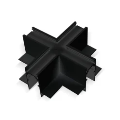 Unión en X para carriles magnéticos empotrables 20mm