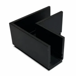 Unión 90 grados horizontal para carril magnético de superficie - 10mm