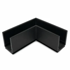 Unión 90 grados horizontal para carril magnético de superficie - 10mm