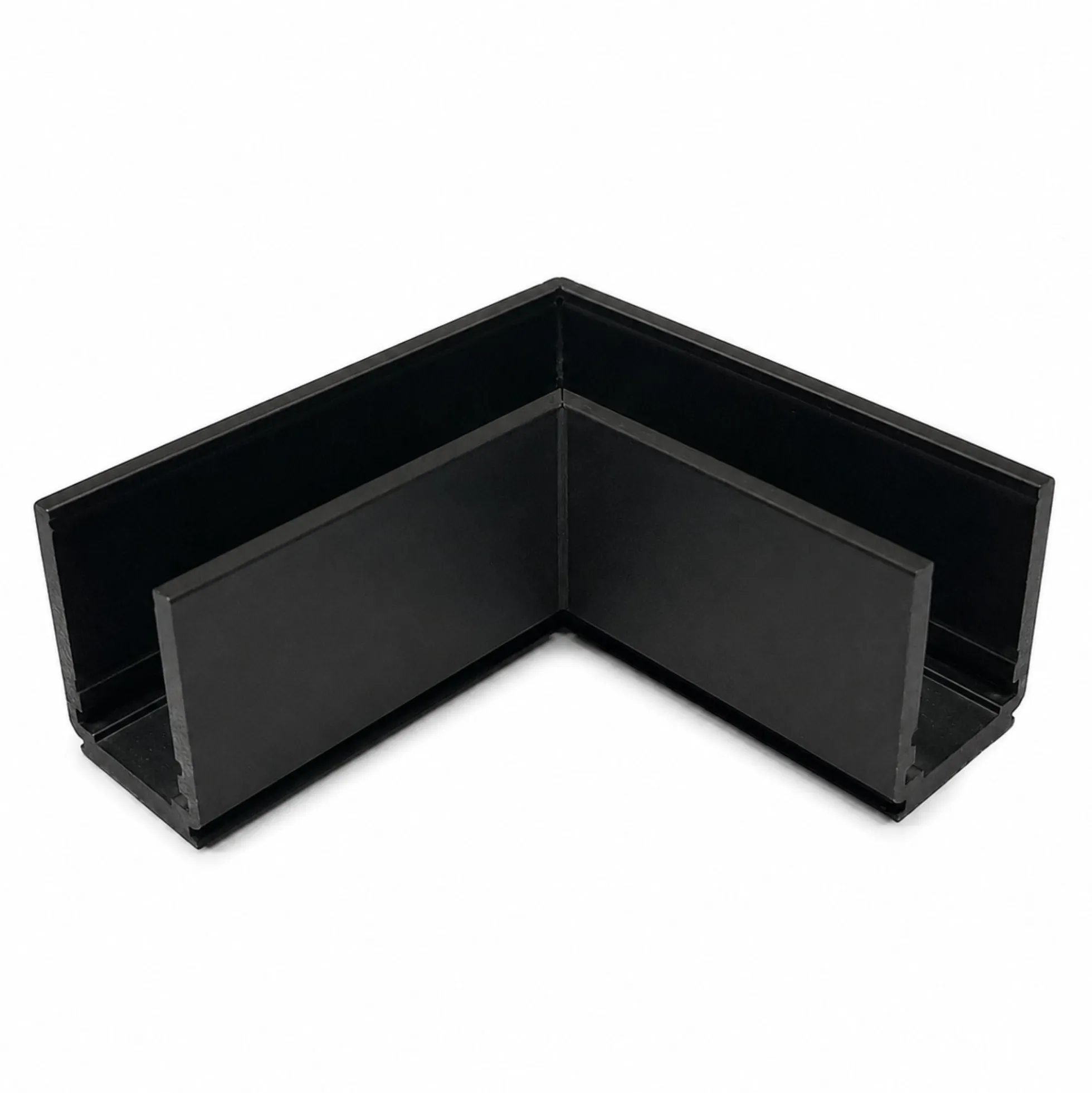 Unión 90 grados horizontal para carril magnético de superficie - 10mm