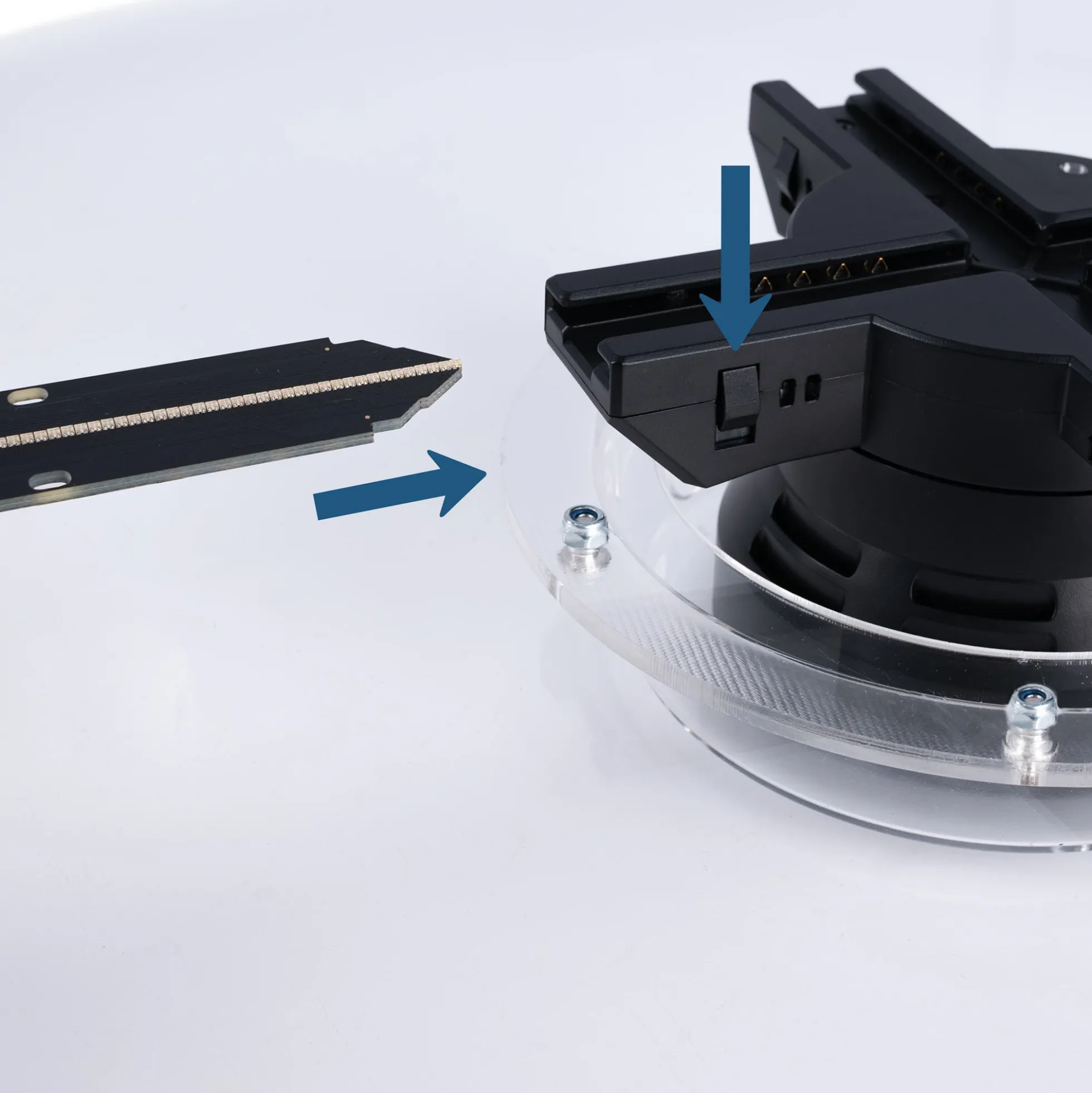 Ventilador holográfico 3D con trípode - Ø 52cm - 72W