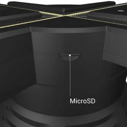 Ventilador holográfico 3D con trípode - Ø 52cm - 72W