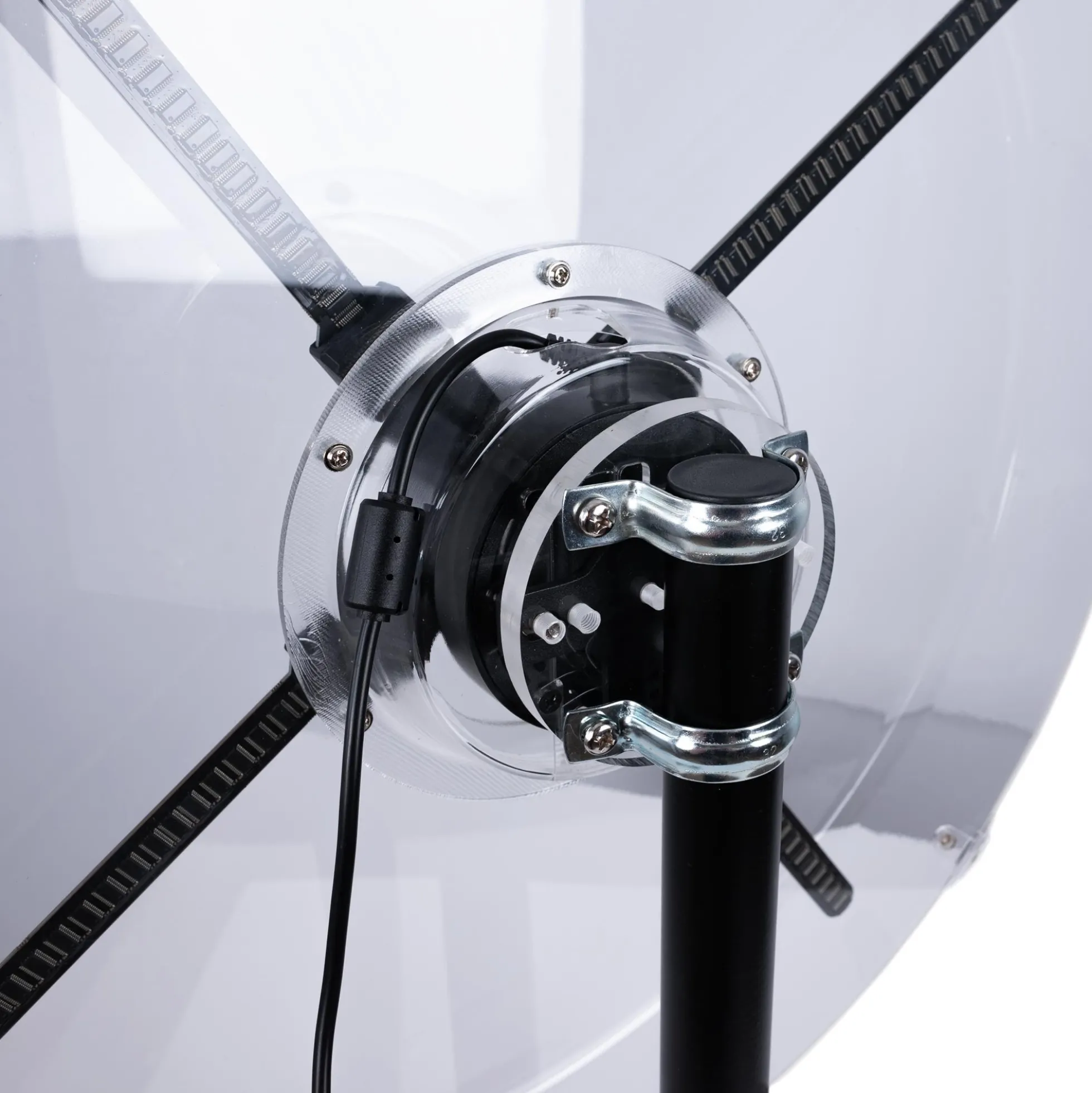Ventilador holográfico en 3D de mesa - Ø 52cm - 72W
