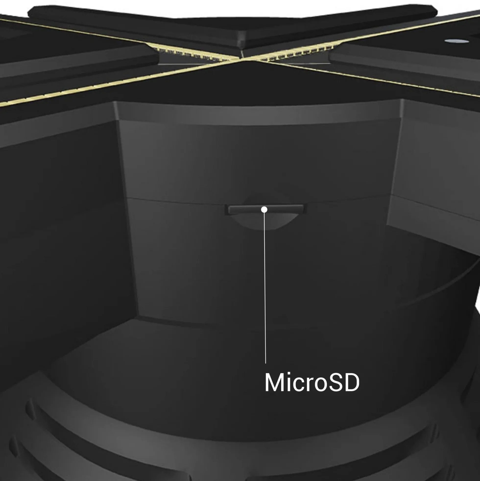 Ventilador holográfico en 3D de mesa - Ø 52cm - 72W